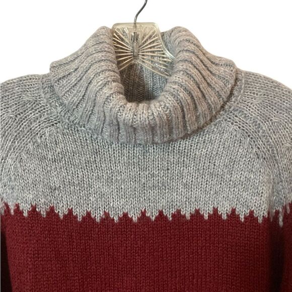 Bass Alpaca Sweater Woman’s Size M Turtleneck - Picture 3 of 8